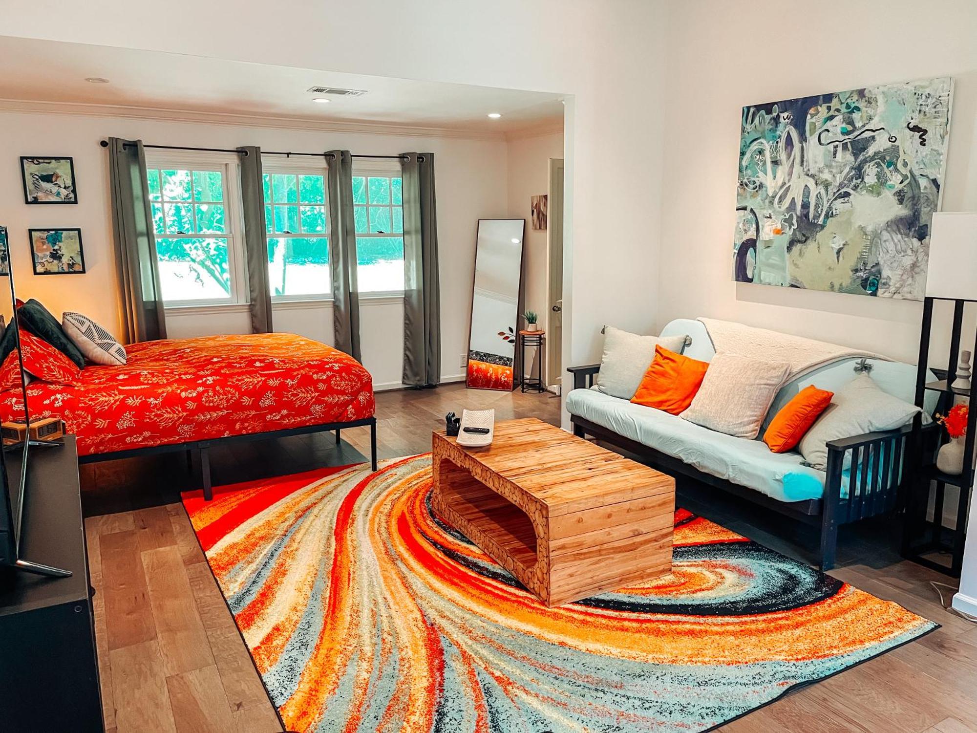 Cozy Guest House Studio Apartment Greensboro Ngoại thất bức ảnh